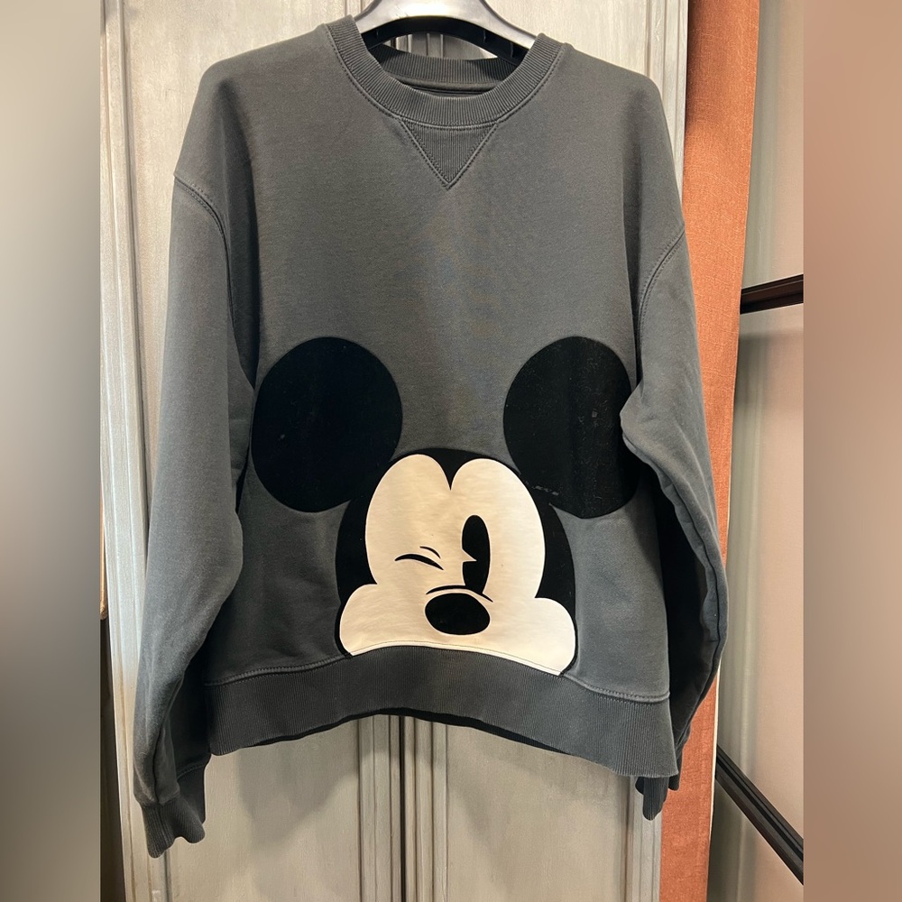 Coach x Disney Mickey Mouse Wink Gray Sweatshirt 😉 & Collectors Gifts!!!